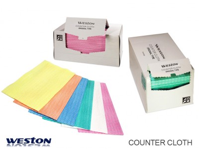 Weston spunlace counter cloth wipes disposable wipes
